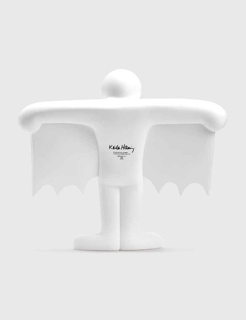 Medicom Toy - Keith Haring Flying Devil Statue White Version | HBX ...