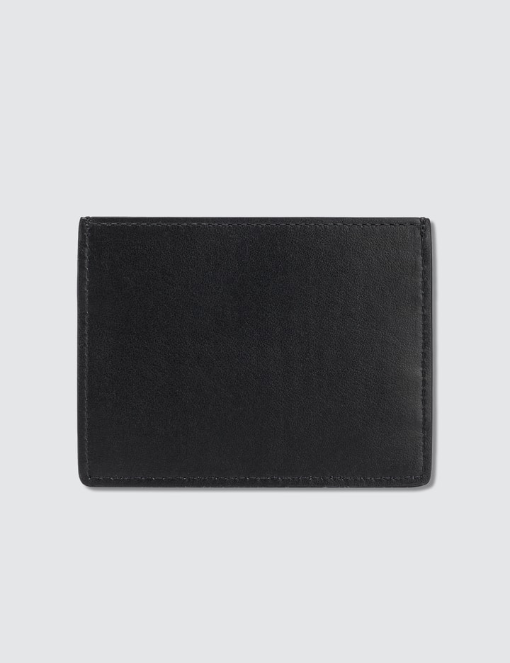 Maison Kitsuné - Tricolor Leather Card Holder | HBX - Globally Curated ...