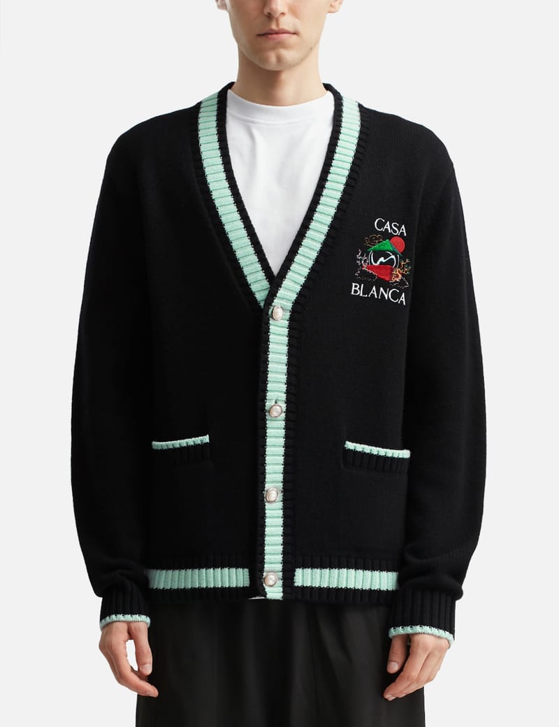 Casablanca - Casa Way Cardigan | HBX - Globally Curated Casablanca - Casa Way Cardigan | HBX - Globally Curated