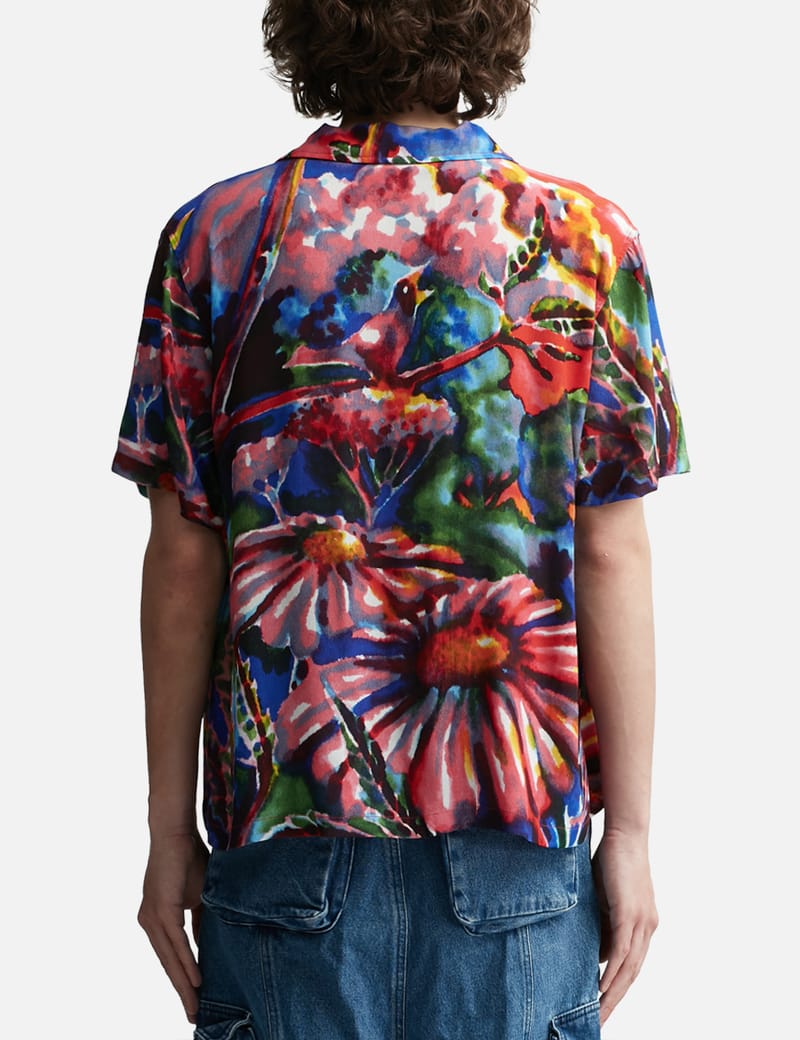 Brain Dead - Forgotten Forest Short Sleeve Button Up Shirt