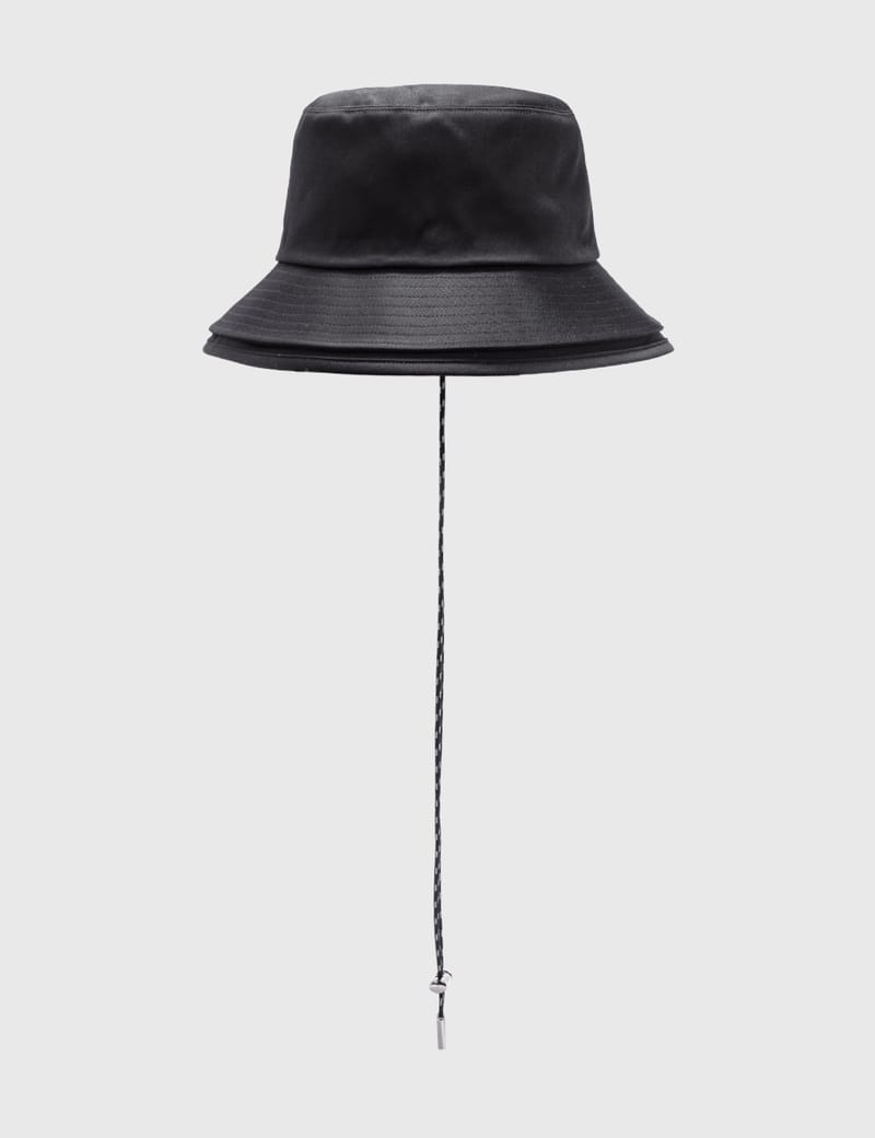 Sacai - Double Brim Hat | HBX - Globally Curated Fashion and