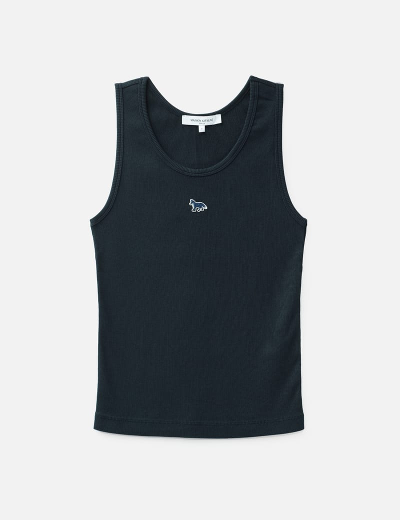 Maison Kitsuné - Baby Fox Ribbed Tank Top | HBX