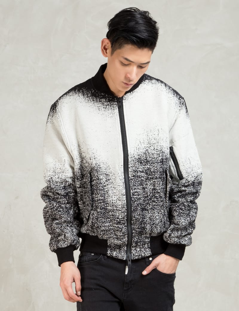 Represent - White Oblivion Bomber | HBX - Globally Curated Fashion