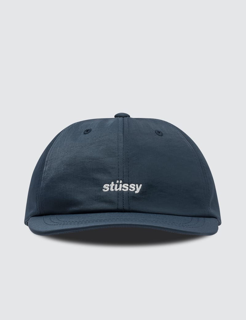 Stüssy - Helvetica Nylon Low Pro Cap | HBX - Globally Curated