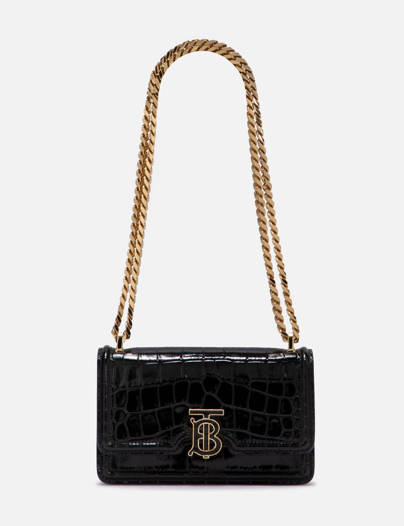 Burberry gold discount chain bag