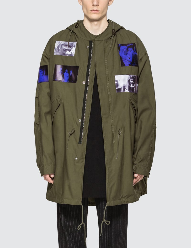 Raf Simons - Mid Length Parka | HBX - Globally Curated Fashion and  Lifestyle by Hypebeast