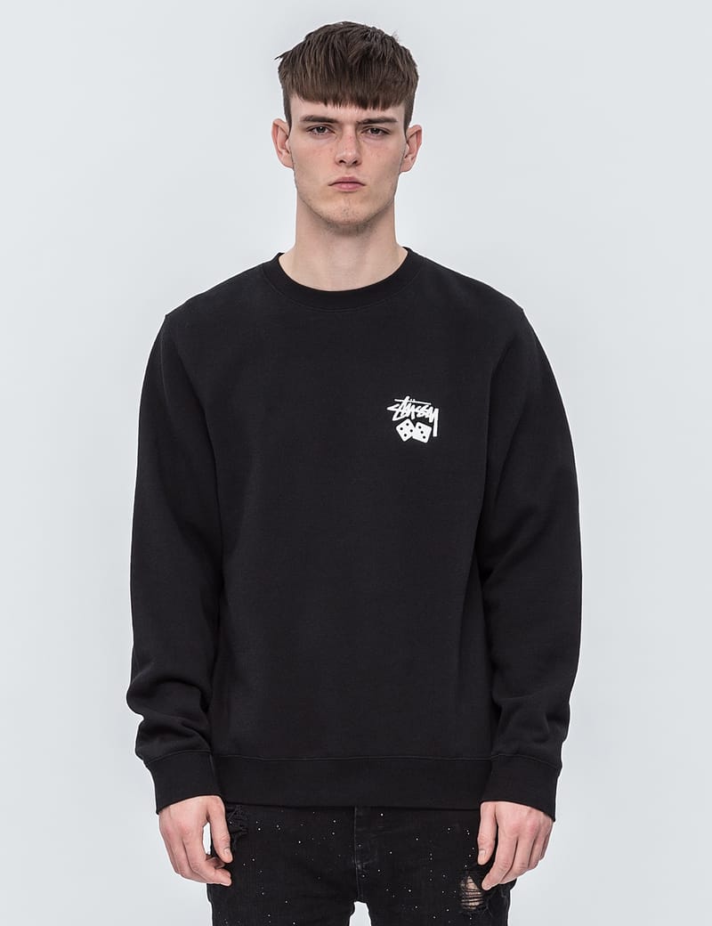 Stüssy - Dice Crewneck Sweatshirt | HBX - Globally Curated Fashion