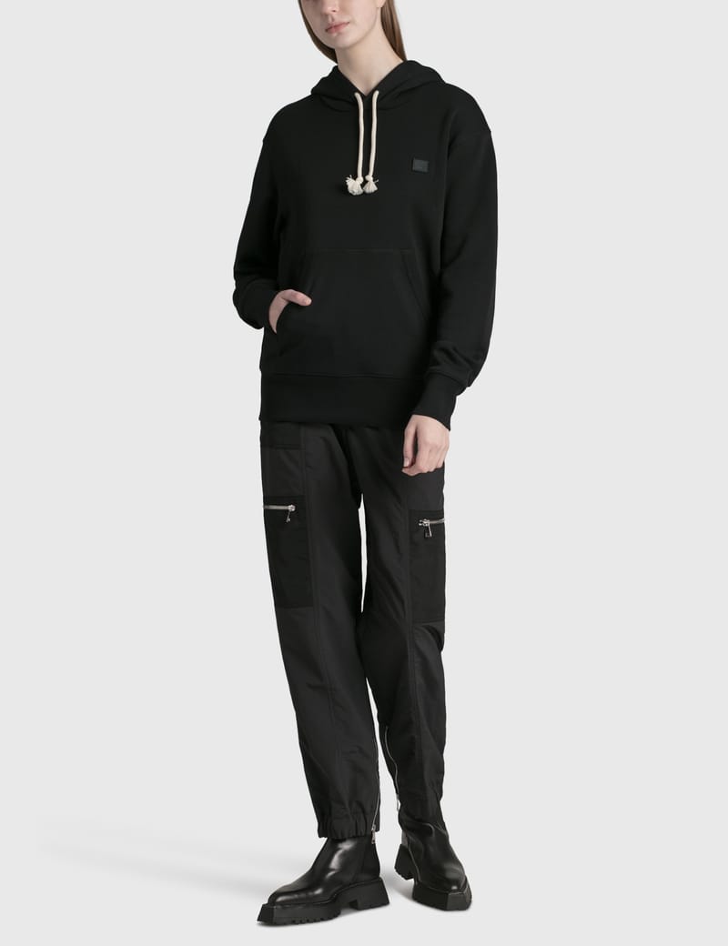 Acne Studios zip-up Hoodie | Black | FARFETCH