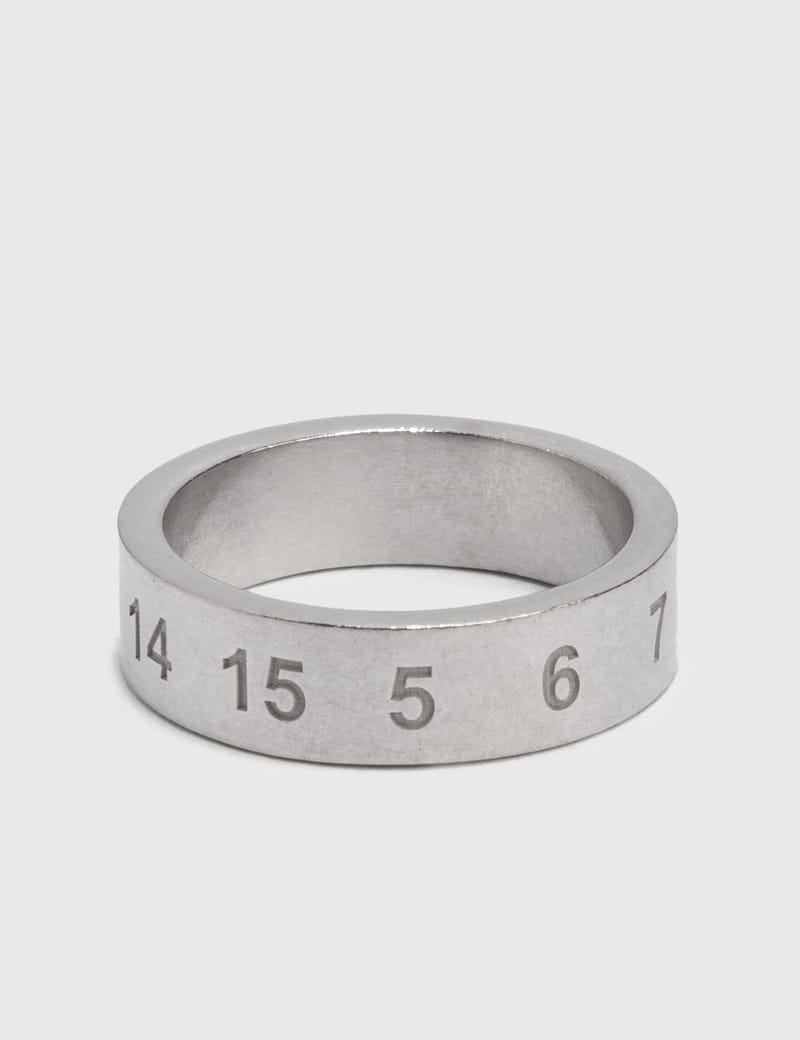 Maison Margiela - NUMBERS RING | HBX - Globally Curated Fashion