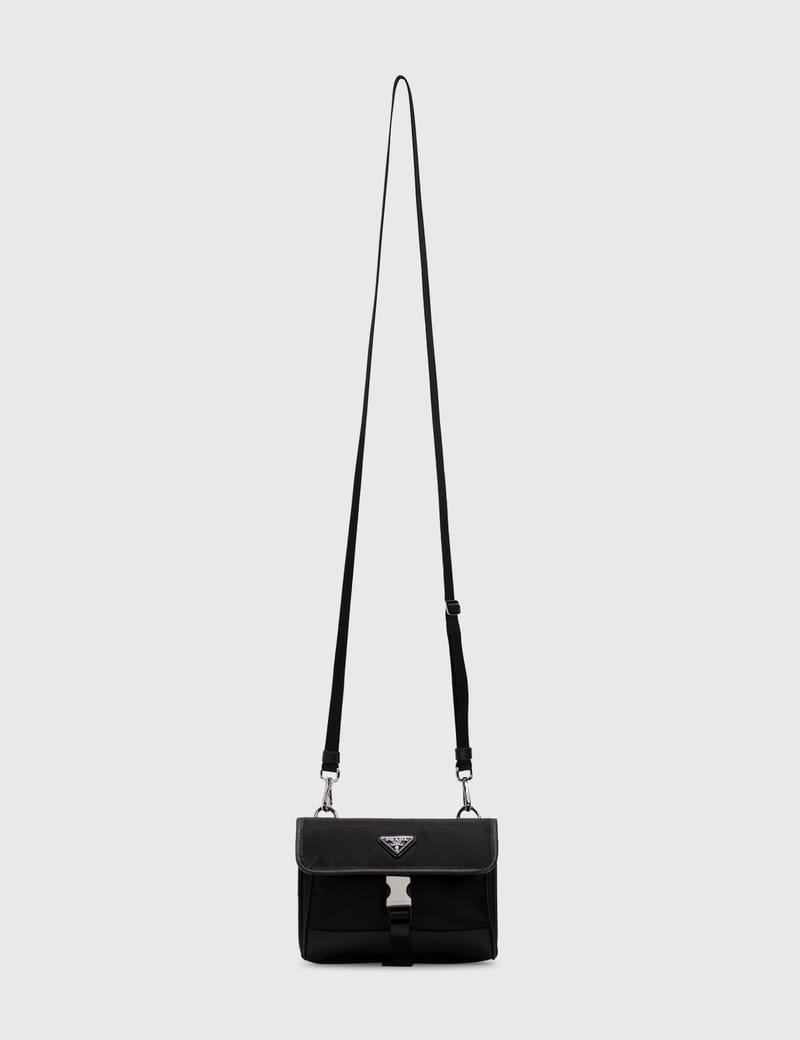 Prada - Re-nylon ＆サフィアーノレザー スマートフォンケース