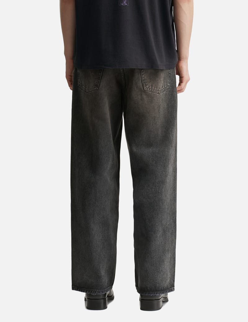 Our Legacy Vast Cut - Wide high-rise Italian denim with vintage
