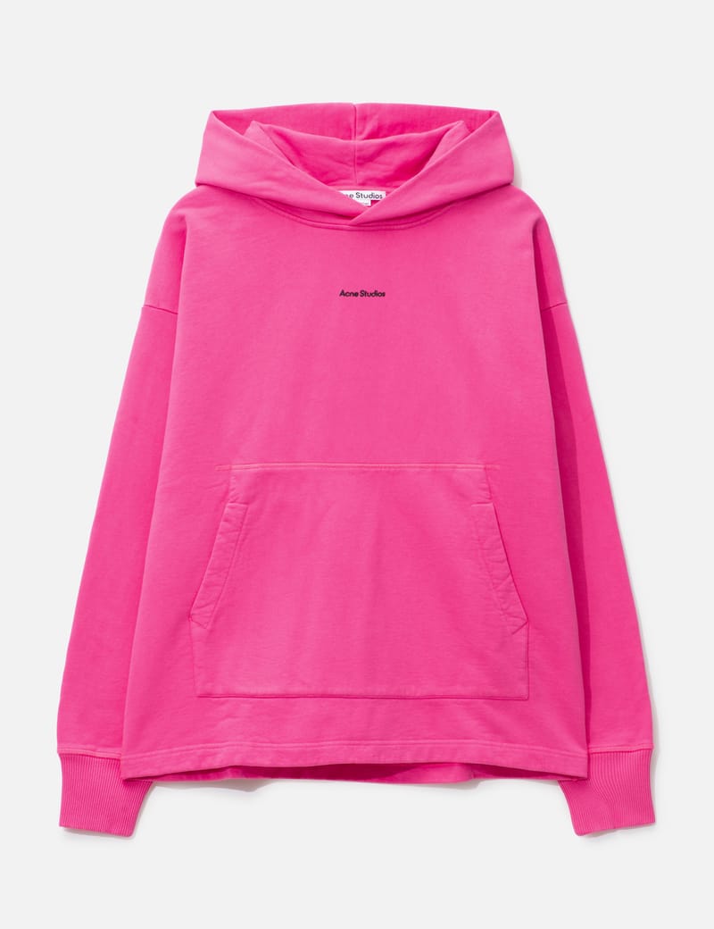【関税込み】Acne Studios ピンク ロゴ フーディ Acne Studios - Logo Hoodie | HBX - Globally Curated Fashion