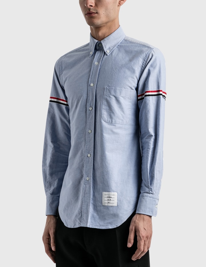 Thom Browne Men Cerulean Oxford Shirt