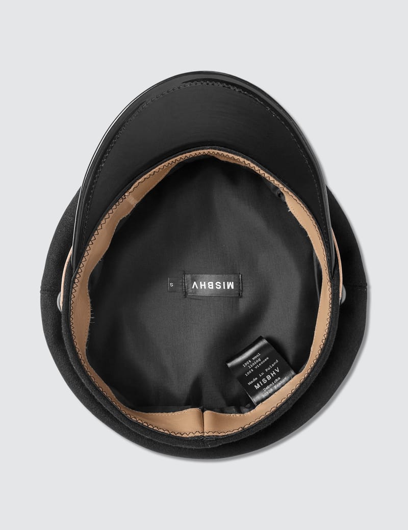 Leather Monogram Gavroche Black