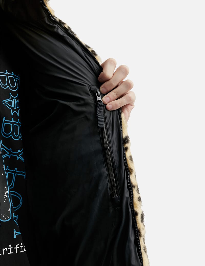 Wacko Maria Nanga X Wacko Maria Leopard Fur Down Jacket - 日本製