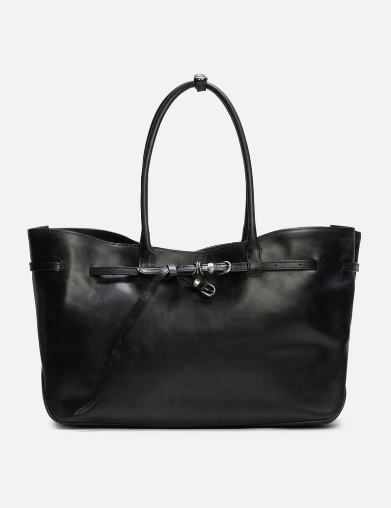 トートバッグ [Margesherwood] / SOFT BOWLING BAG / choco brown suede Margesherwood] / SOFT BOWLING BAG / choco brown suede (MARGE