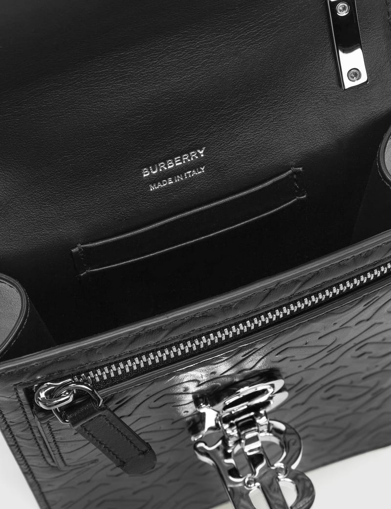 Burberry - Monogram Leather Robin Bag | HBX - Globally Burberry - Monogram Leather Robin Bag | HBX - Globally
