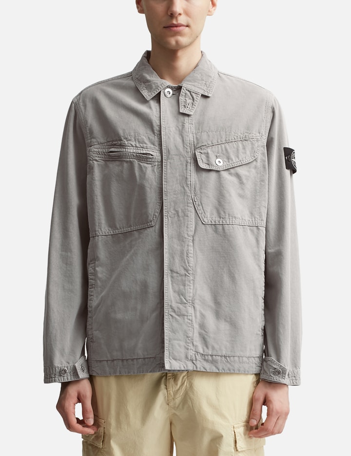 Stone Island - Panama Tinto Terra Shirt Jacket | HBX - Globally Curated ...