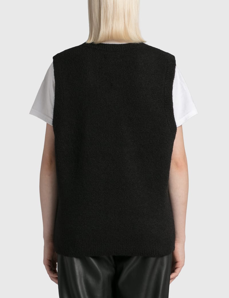 Stüssy - Brushed Mohair Vest | HBX - Globally Curated Fashion and