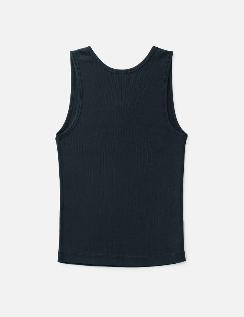 【値下げ】BABY FOX RIBBED TANK TOP Maison Kitsuné Baby Fox Ribbed Tank Top - Organic cotton fitted