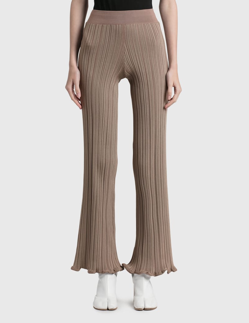 Acne Studios - Korla Ribbed Pants | HBX - Globally Curated