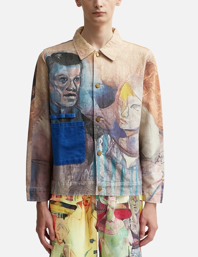 THUG CLUB - Tribal Tree Denim Jacket | HBX - Globally