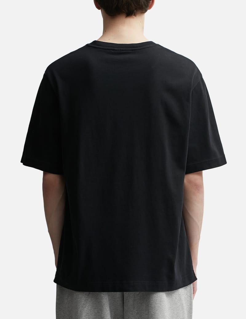 Maison Kitsuné - Bold Fox Head Patch Oversized T-shirt | HBX Maison Kitsuné - Bold Fox Head Patch Oversized T-shirt | HBX
