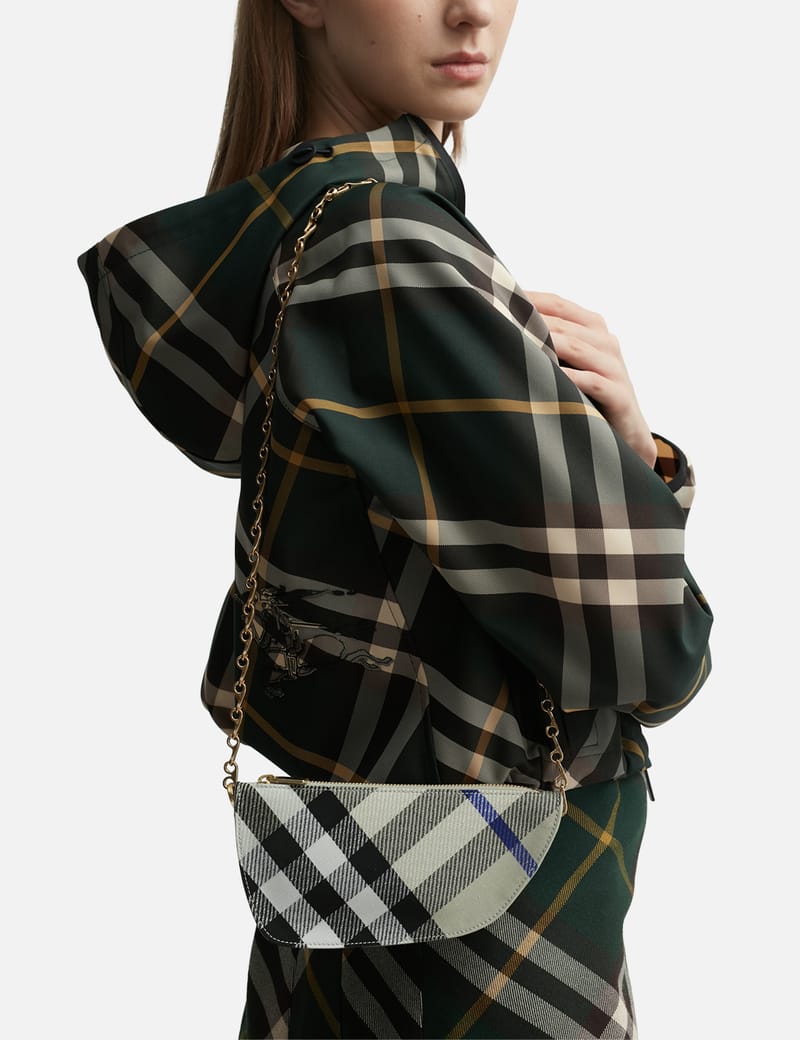 【関税＆送料込み】Burberry Micro Sling Shield Crossbody Burberry Micro Shield Leather Sling Bag | Saks Fifth Avenue