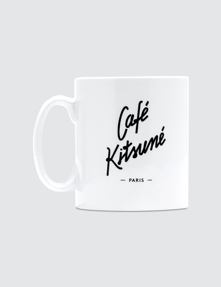 Maison Kitsuné Cafe Kitsune Mug HBX Globally Curated Fashion and Lifestyle by Hypebeast