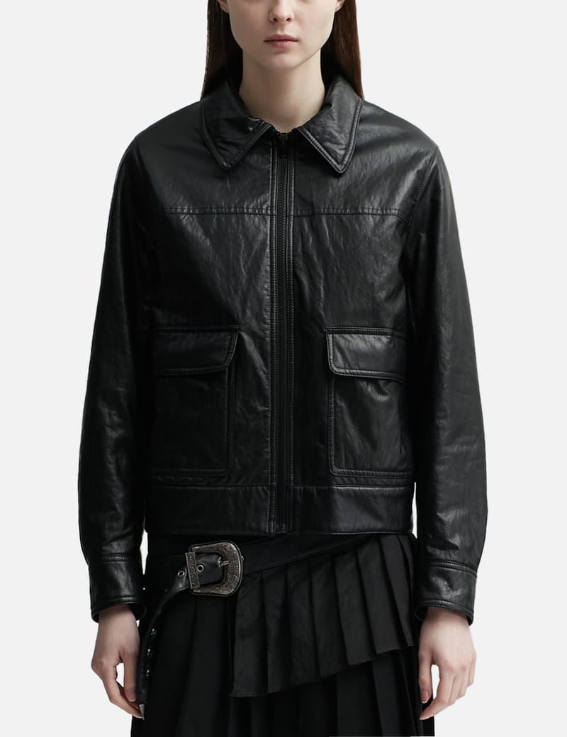 A.P.C. MOTO BLOUSON S ブラック A.P.C MOTO BLOUSON（APC モトブルゾン）