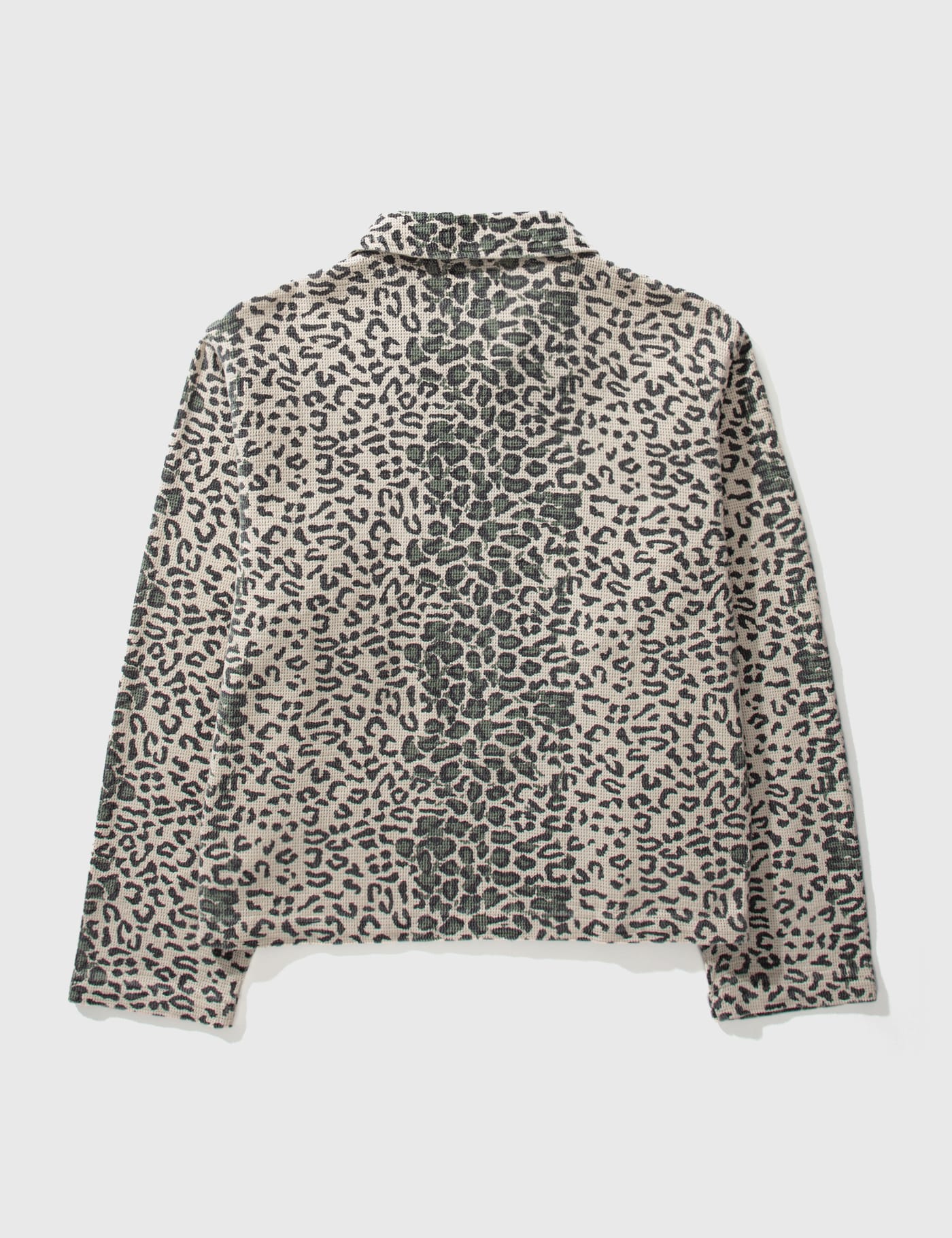 Stüssy - Leopard Mesh Zip Jacket | HBX - Globally Curated Fashion 