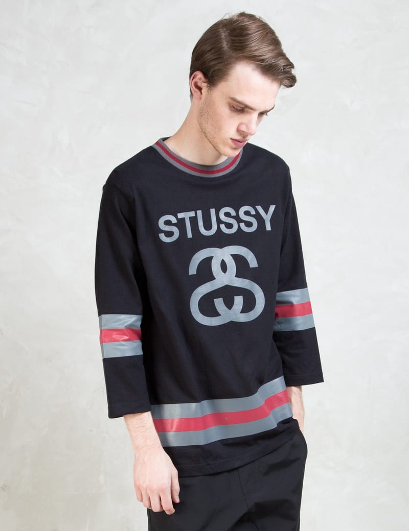 Stüssy - Ss-link 3/4 Crewneck Sweatshirt | HBX - Globally Curated