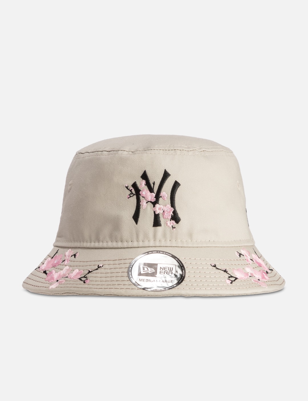 New Era New York Yankees Sakura Bucket Hat HBX Globally Curated
