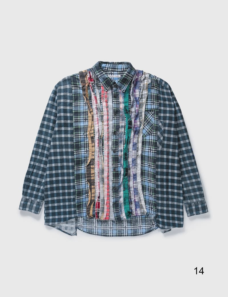 Needles - Ribbon Wide Flannel Shirt | HBX - Globally Curated