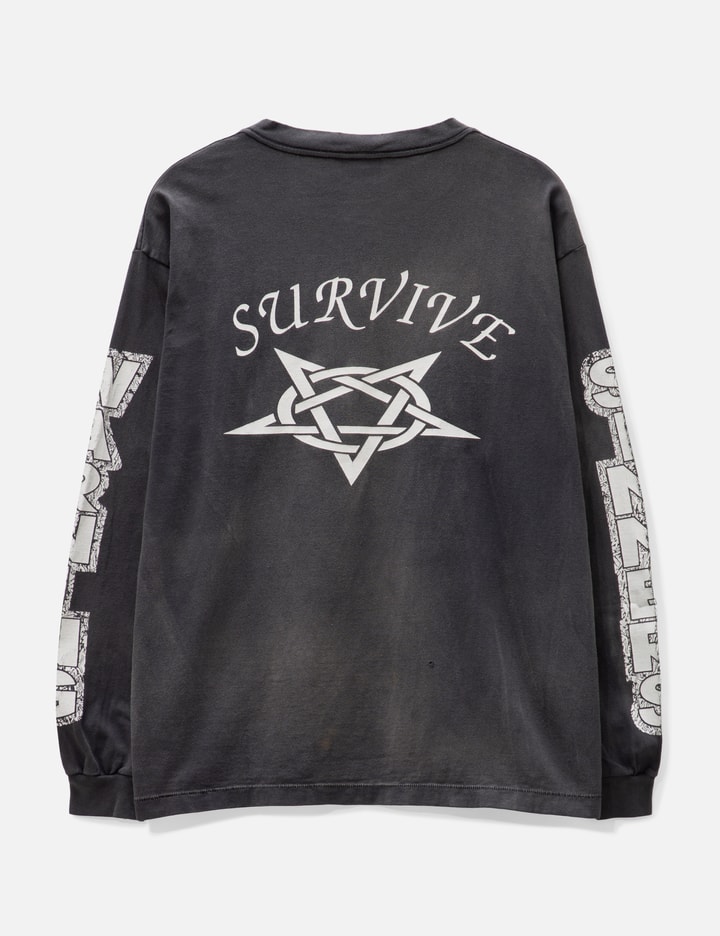 Saint Michael - SURVIVE Long sleeve T-shirt | HBX - Globally Curated ...