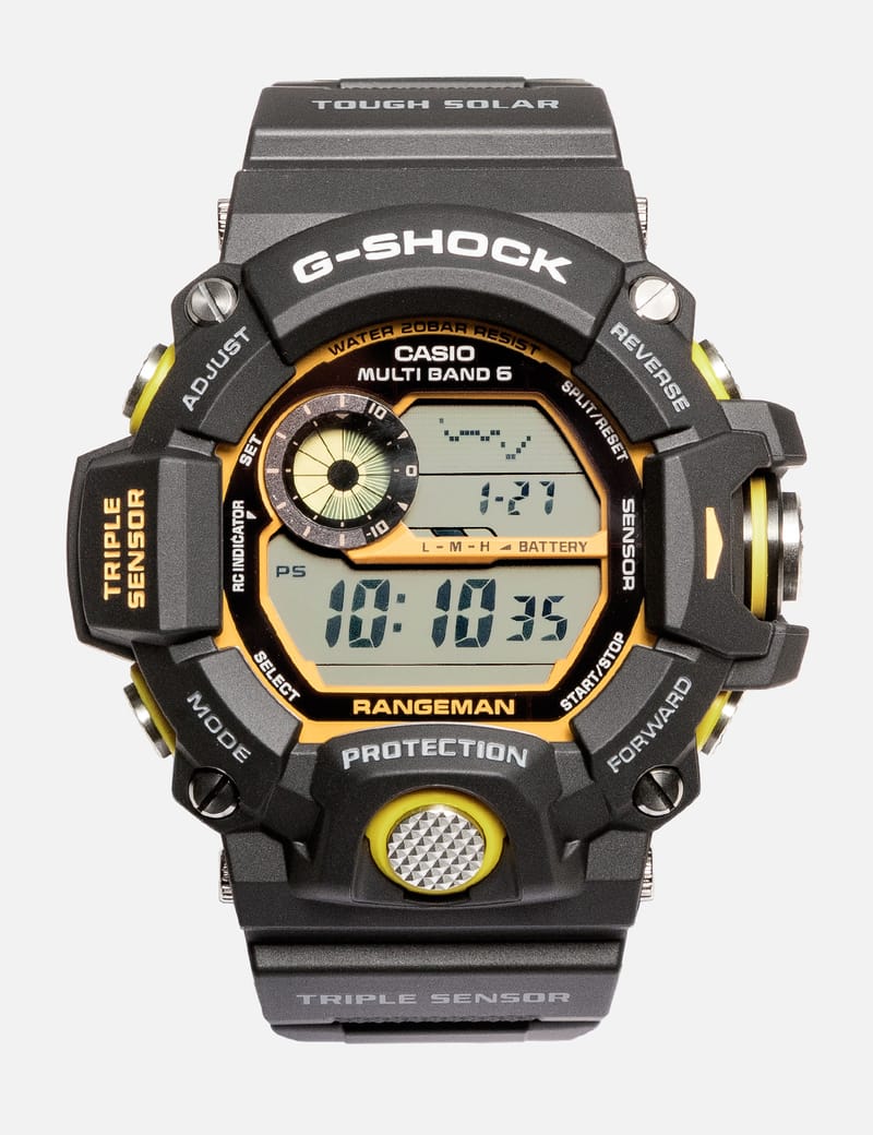 未使用 G-SHOCK GW-9400Y-1DR ブラック×イエロー レンジマン-