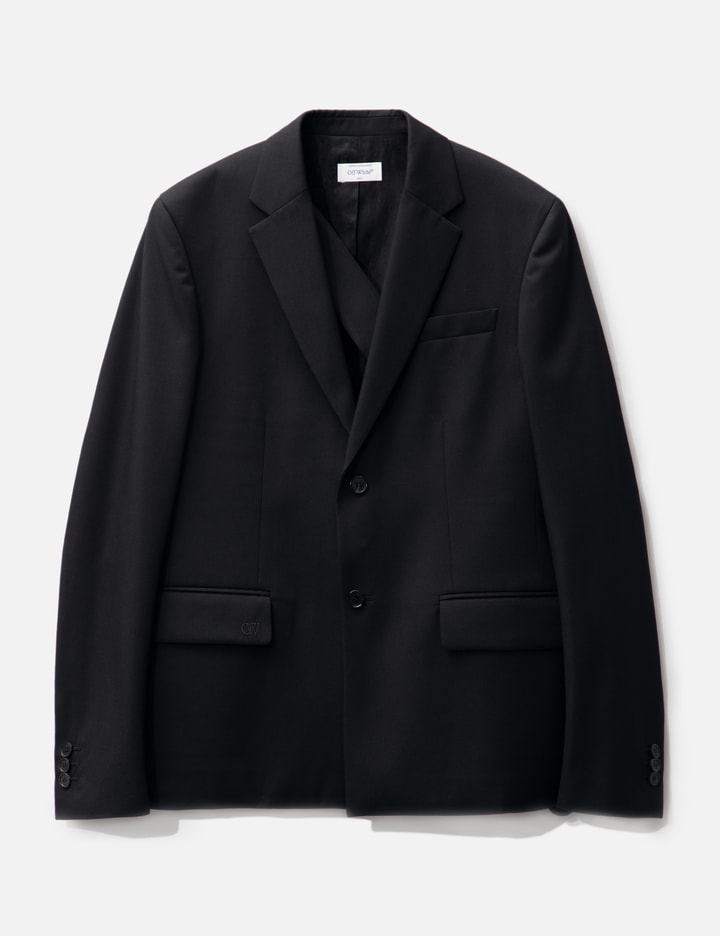 Off-White™ - OW Embroidered Strap Jacket | HBX
