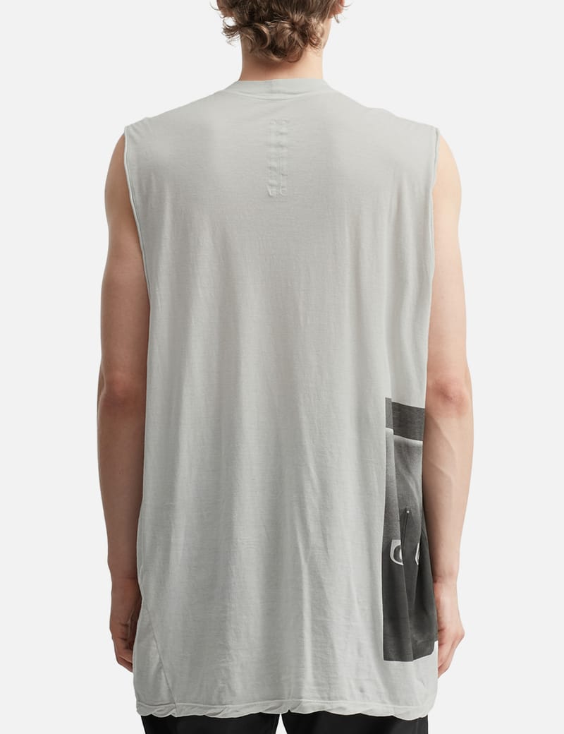 Rick Owens Rick's Jumbo SL T - Bold urinal print on semi