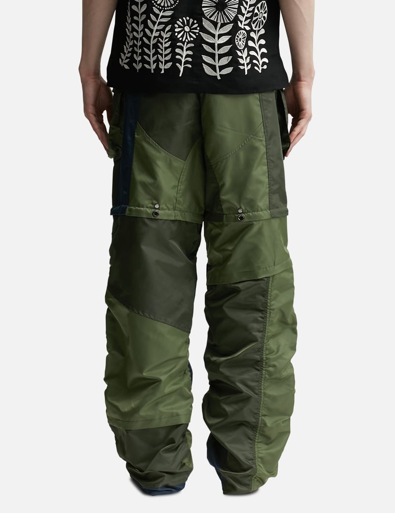 Andersson Bell - ディタッチャブル パッチワーク カーゴパンツ | HBX