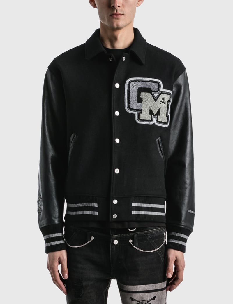 C2H4 x Mastermind Japan Applique Baseball Jacket