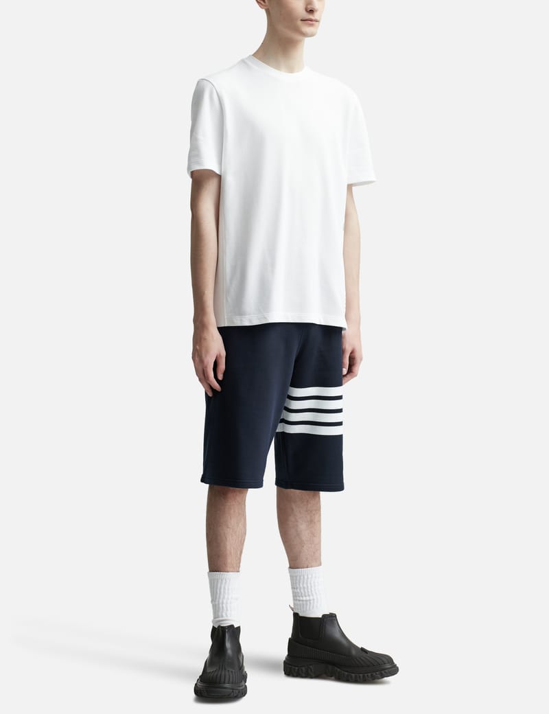 Tシャツ・カットソー THOM BROWNE SPORTY RIPSTOP BERMUDA SHORTS WITH JERSEY LINING THOM BROWNE | 4 Bar Ultralight Ripstop Shorts | Men | Lane