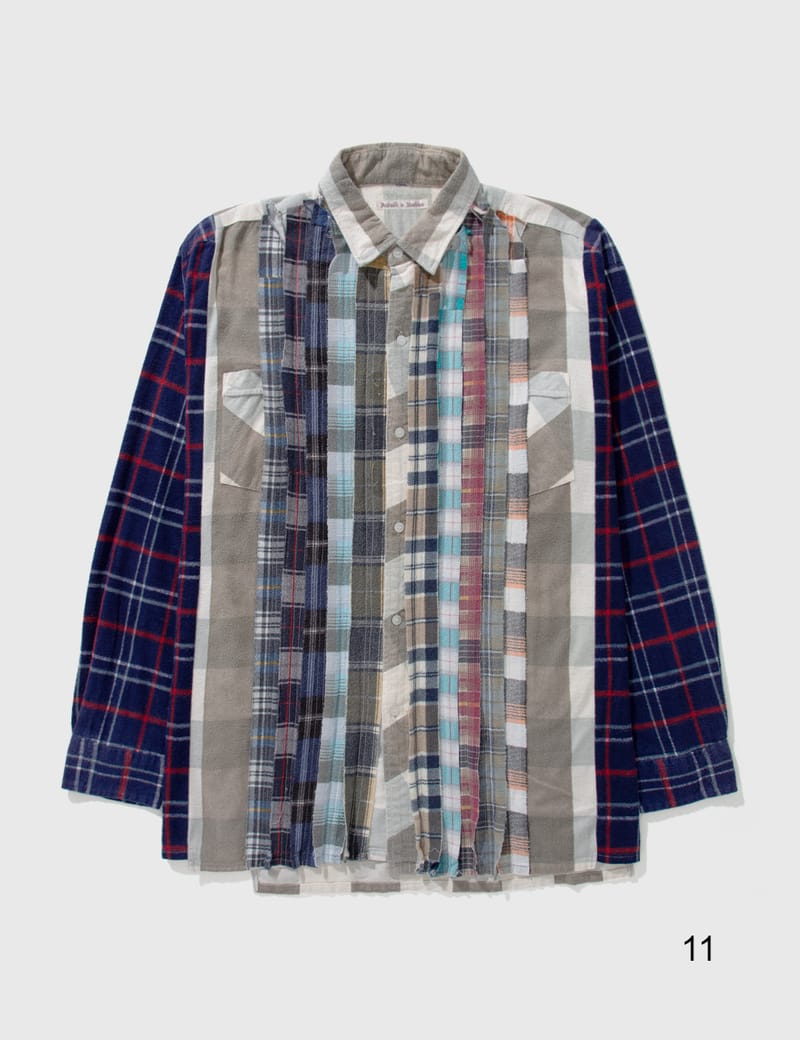 Needles - Straight Hem Flannel Shirt | HBX - HYPEBEAST 為您