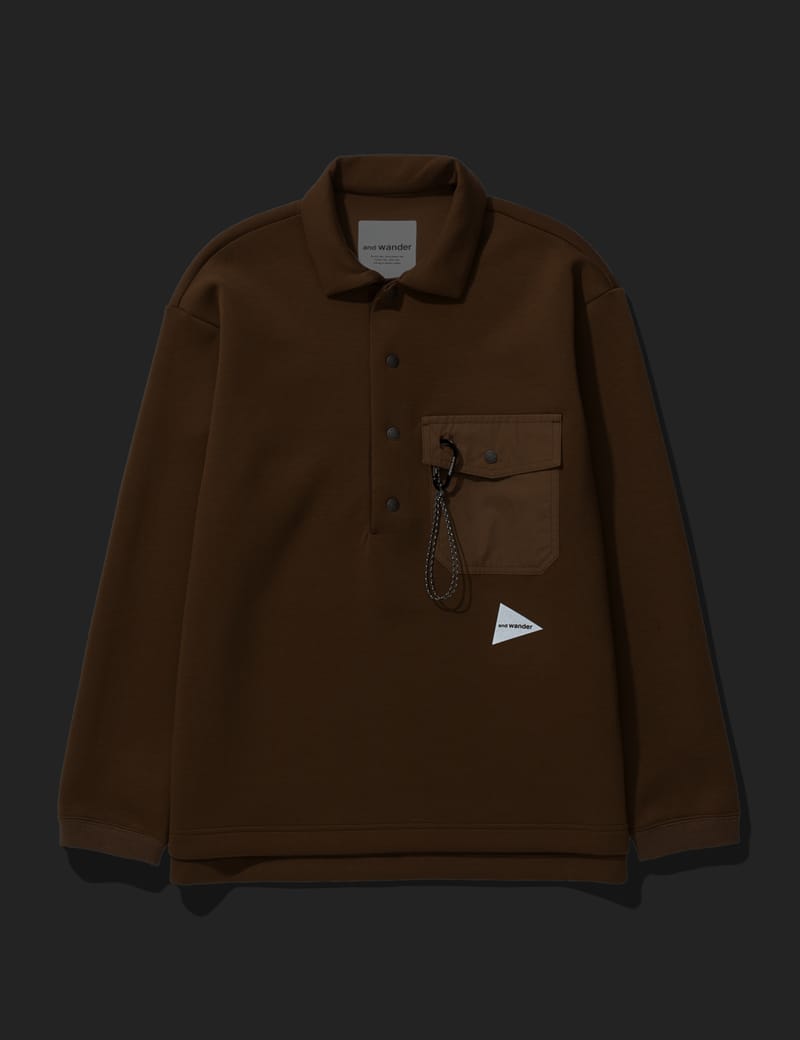 and wander - Airly Warm Button Pullover | HBX - Globally Curated