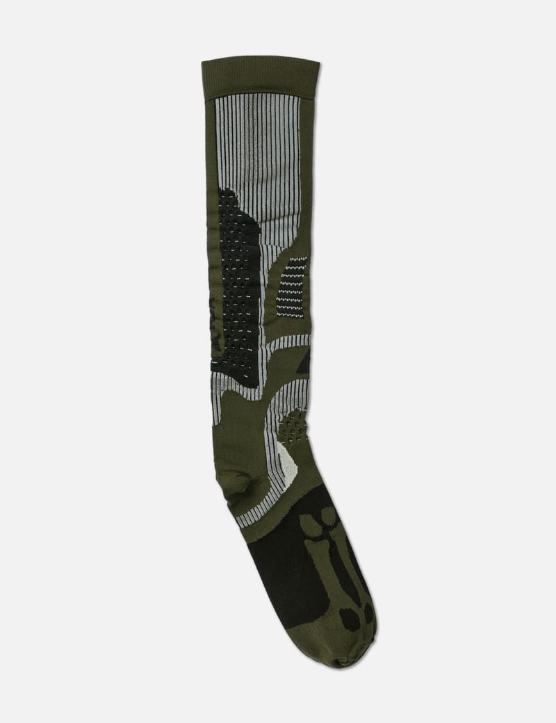 ROA - Bones Long Socks | HBX - Globally Curated Fashion and