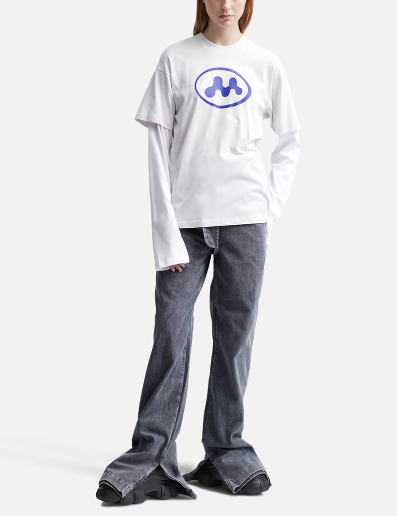 Mowalola - Walkman Skater T-shirt | HBX - Globally Curated Fashion 