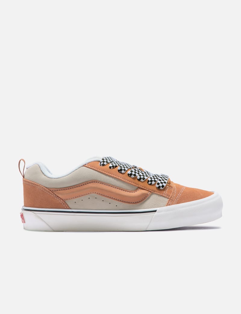 Peach old skool vans best sale