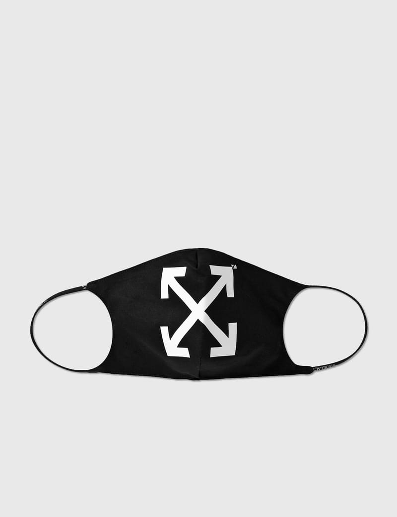 アクセサリーその他 OFF-WHITE Arrow Logo Face Mask Black Off-White™ - Arrow Mask | HBX - Globally Curated Fashion and