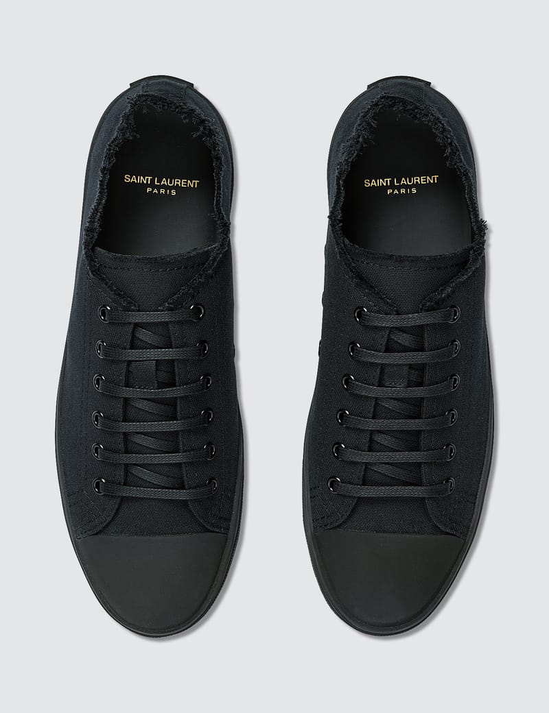 Saint laurent shop black bedford sneakers