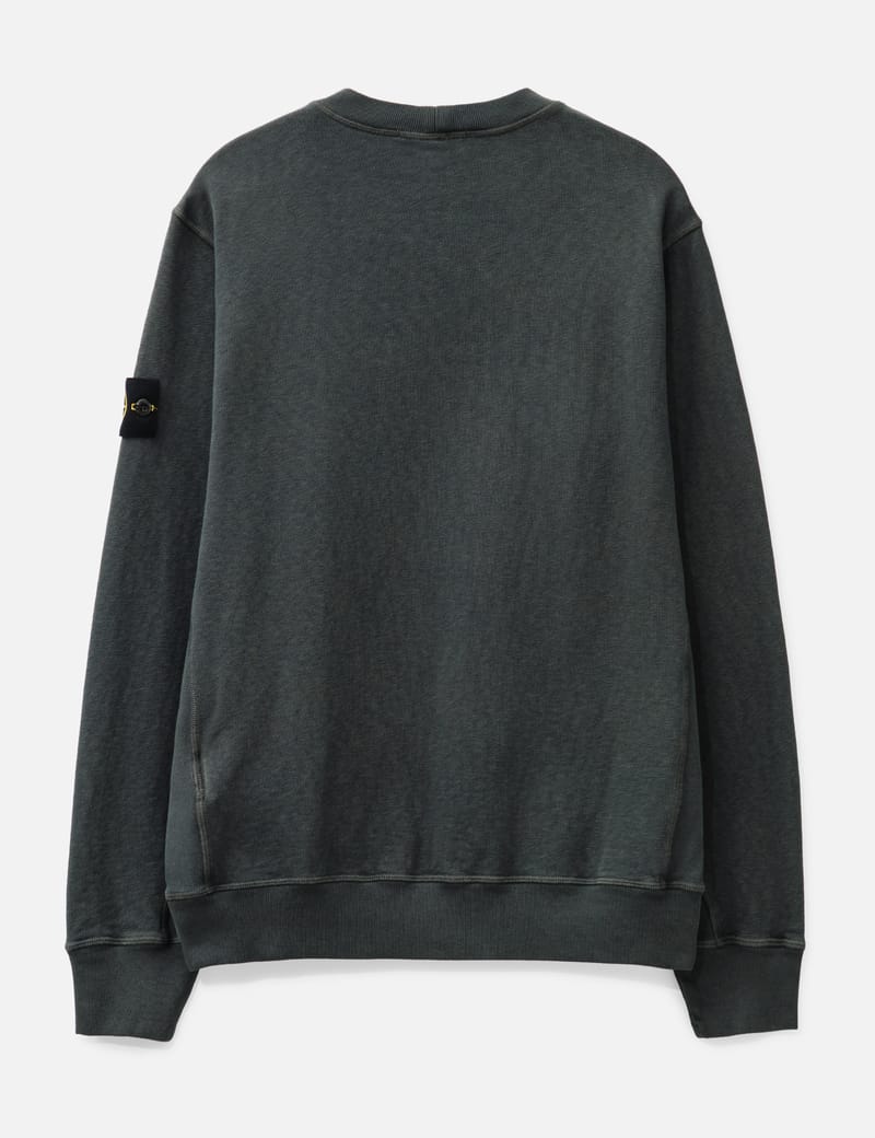 Stone Island コンパスバッジ スウェットシャツ | ブラック