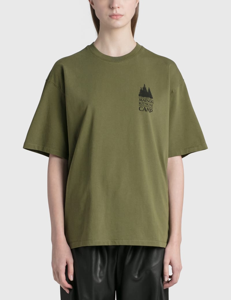 Maison Kitsuné - Mini MK Camp Loose T-Shirt | HBX